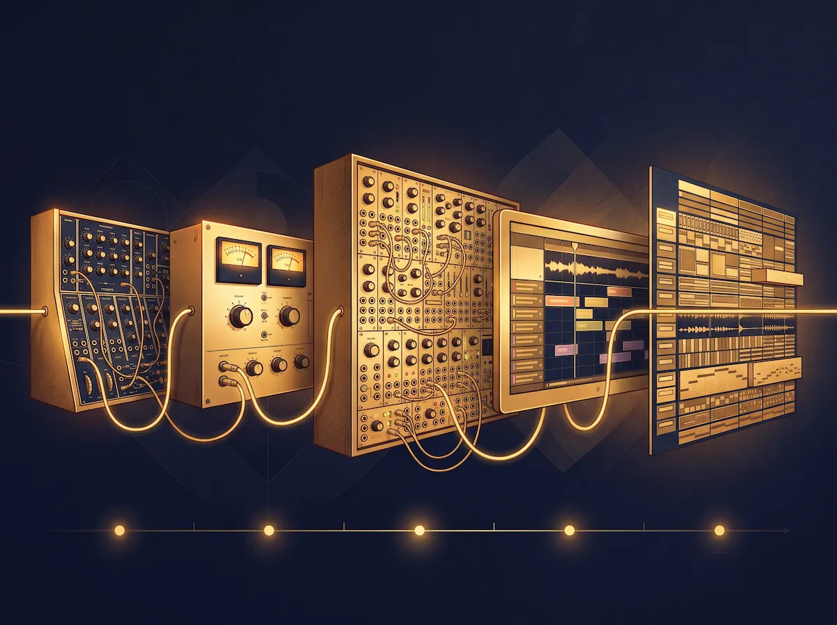 Different decades, different machines, the same debt: mastery.
