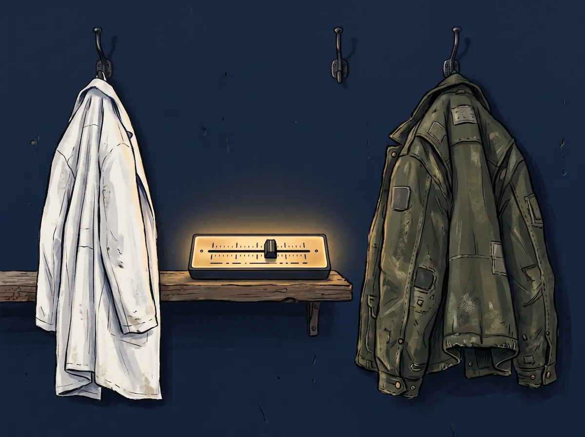 The consolation career, as worn for fifty years.