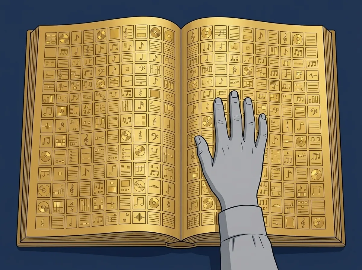 A catalog is only sellable if a stranger can read it. The paperwork was done fifteen years earlier.