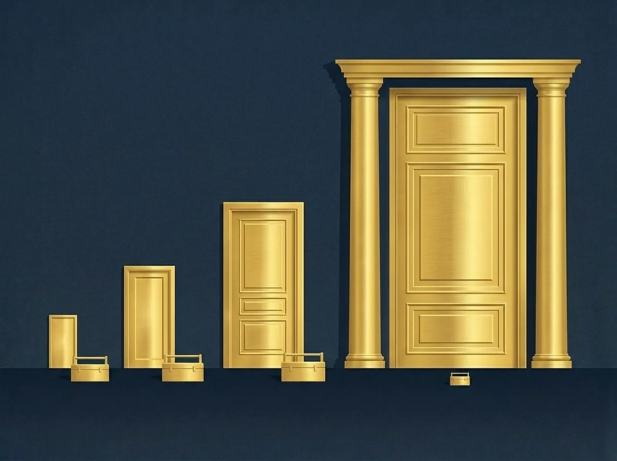 Same toolbox, four doors. The door decides the price.
