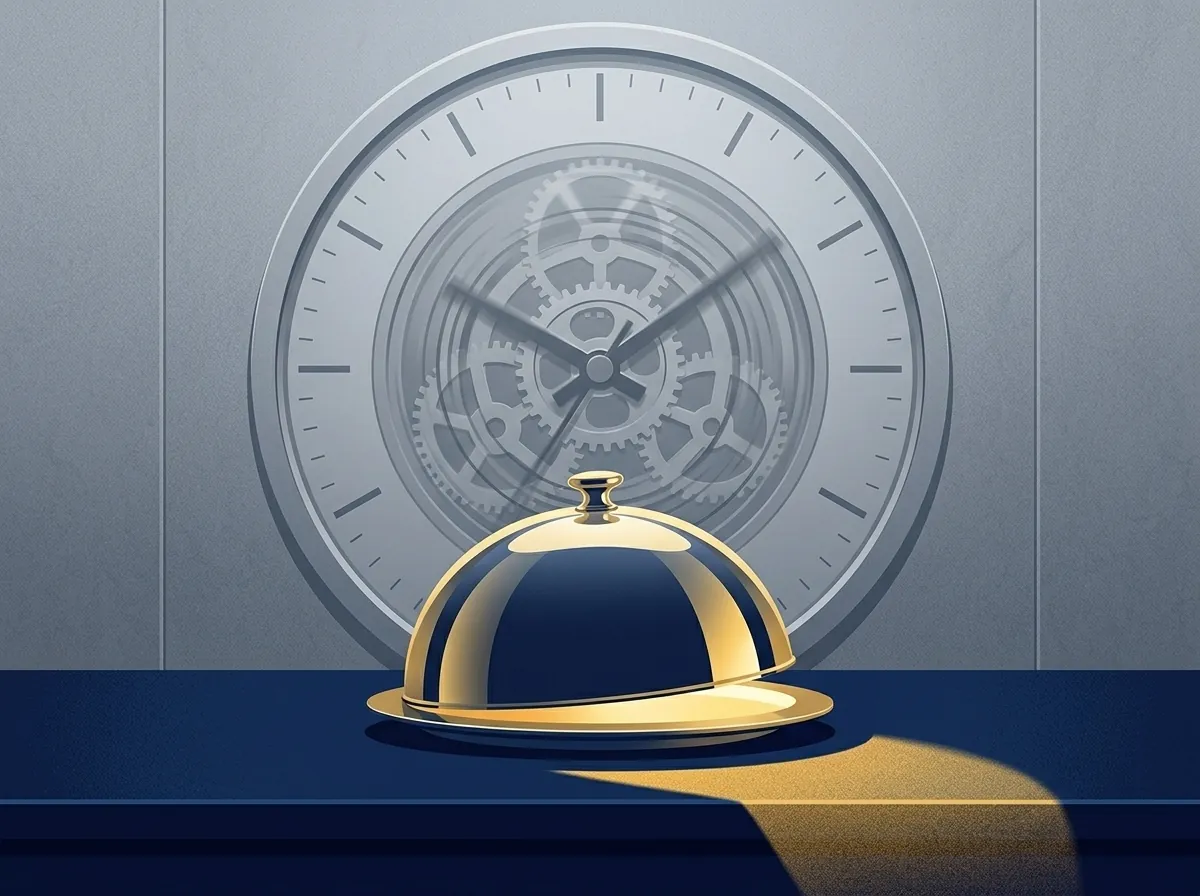 It arrived on a silver plate. So did the sixteen-hour days.