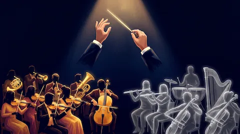 One vision, two kinds of players — and the record inherits the rules of its most synthetic part.