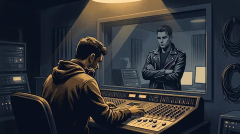 The artist and the engineer share a skull. The calendar is the only wall between them.