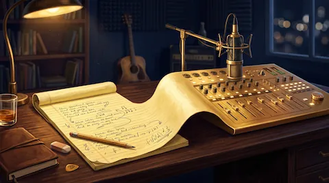 The page and the console are becoming one desk.