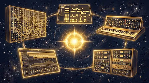 Five machines, five philosophies, one refusal: to treat the instrument as a shortcut.