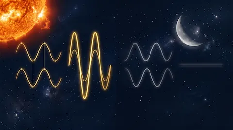 Same levels, different phase — one of these is enormous and one is hollow.