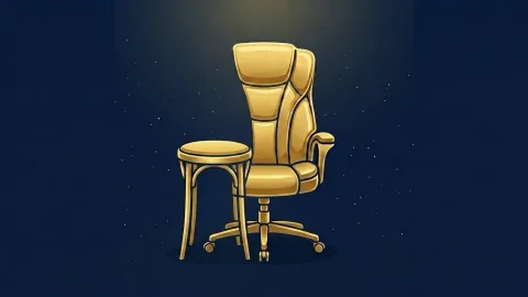 One chair. Two jobs. Nobody mentions the second one.