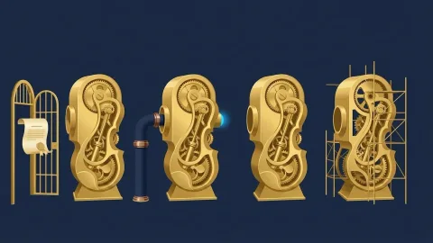 Four machines, four completely different answers to where the material came from.
