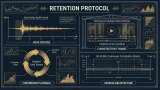 Continuous ambient micro-motion and cadence cuts are the retention baseline.